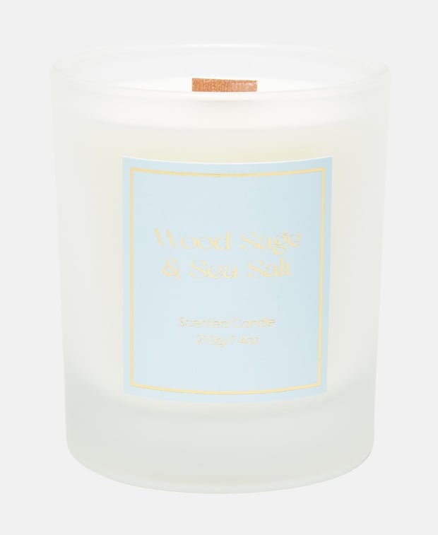 Duftkerze Wood Sage & Sea Salt