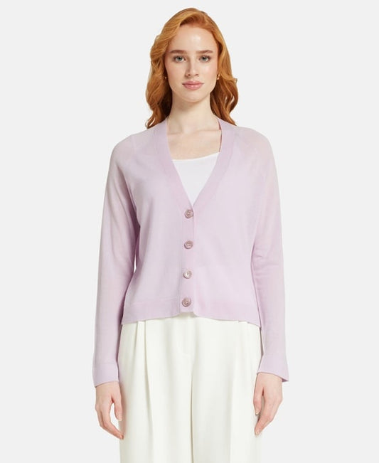 Kaschmir-Strickjacke