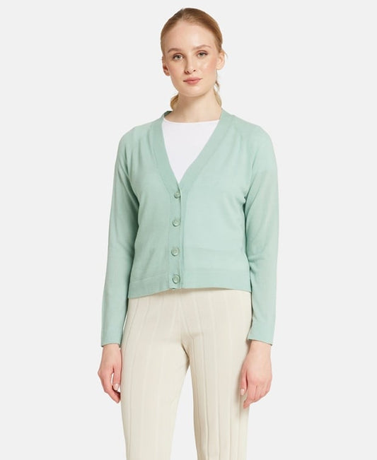 Kaschmir-Strickjacke