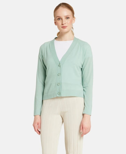 Kaschmir-Strickjacke