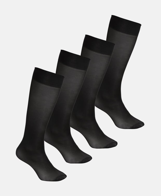 Kniestrümpfe, 2er-Pack