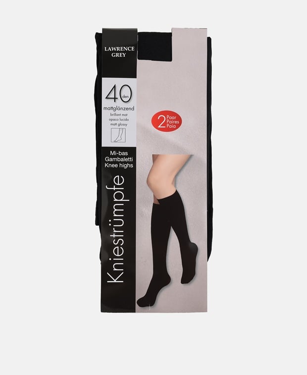 Kniestrümpfe, 2er-Pack