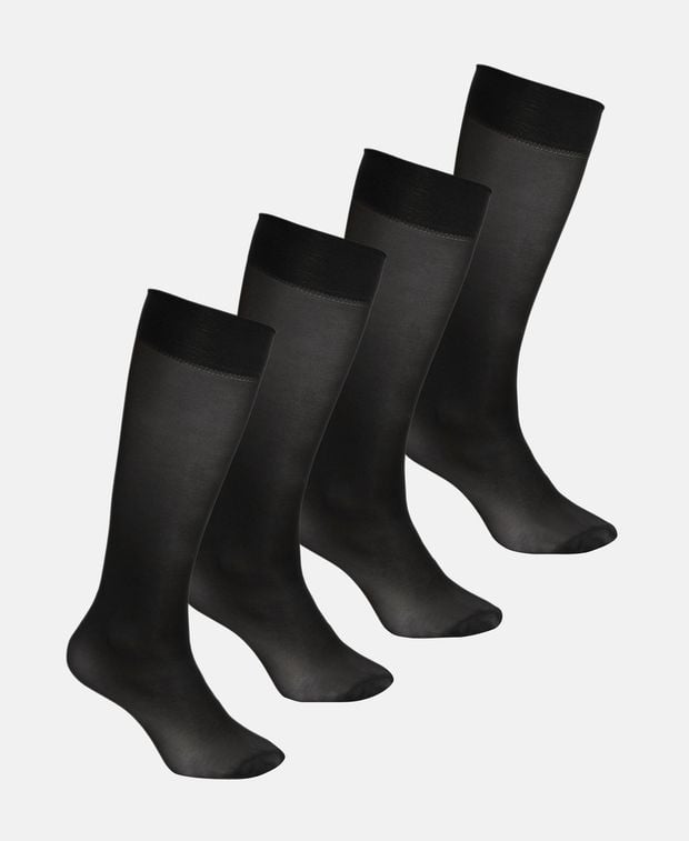 Kniestrümpfe, 2er-Pack