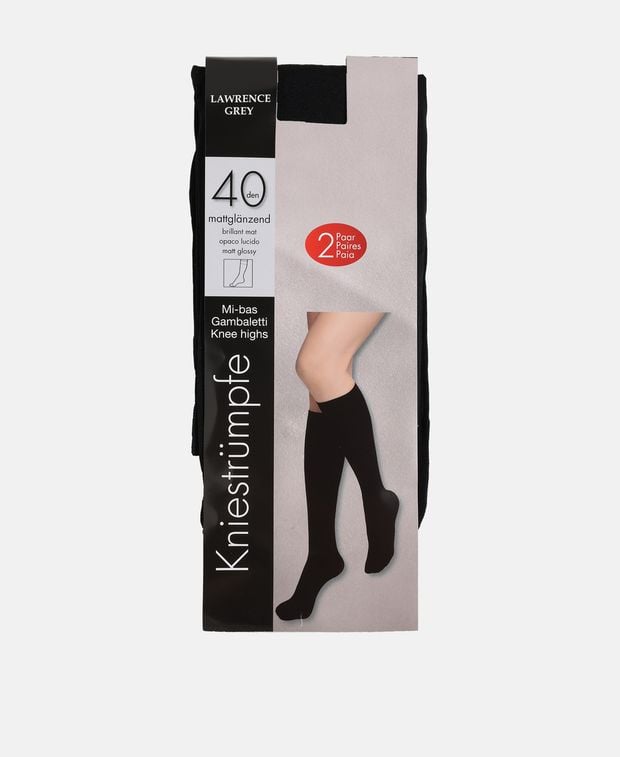 Kniestrümpfe, 2er-Pack