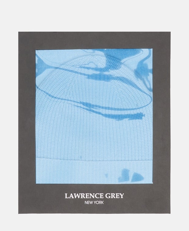 Kaschmir-Set aus Mütze und Schal