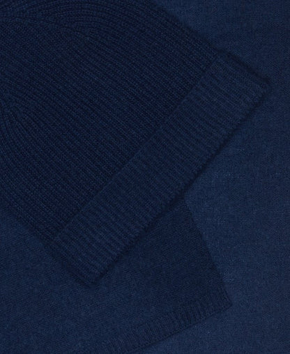 Kaschmir-Set aus Mütze und Schal