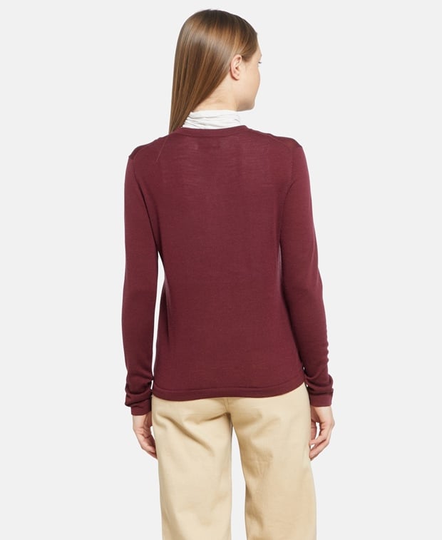 Woll-Strickjacke