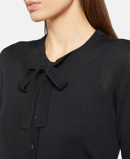 Woll-Strickjacke