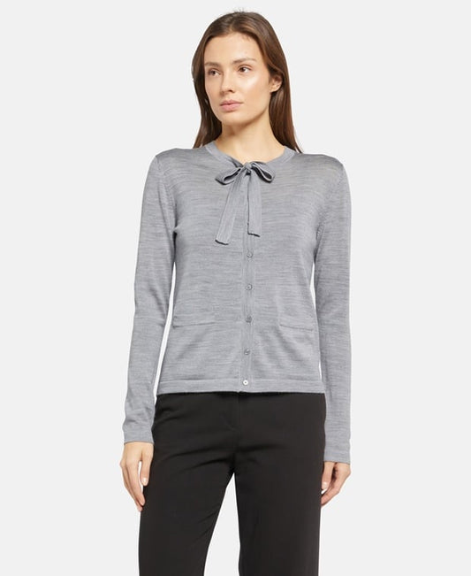 Woll-Strickjacke