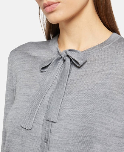 Woll-Strickjacke