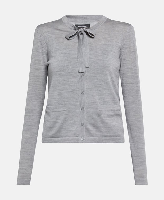 Woll-Strickjacke
