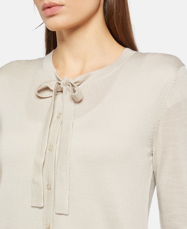Woll-Strickjacke