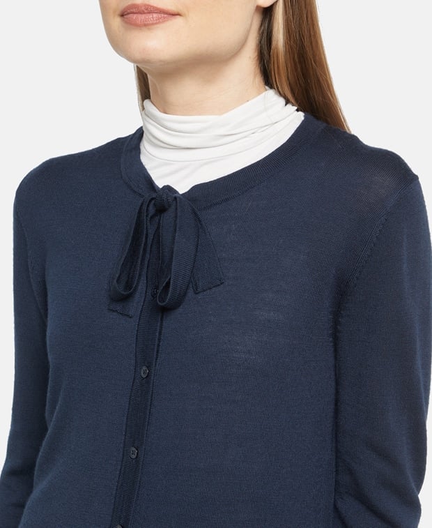 Woll-Strickjacke
