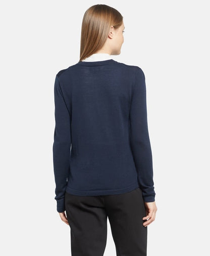 Woll-Strickjacke