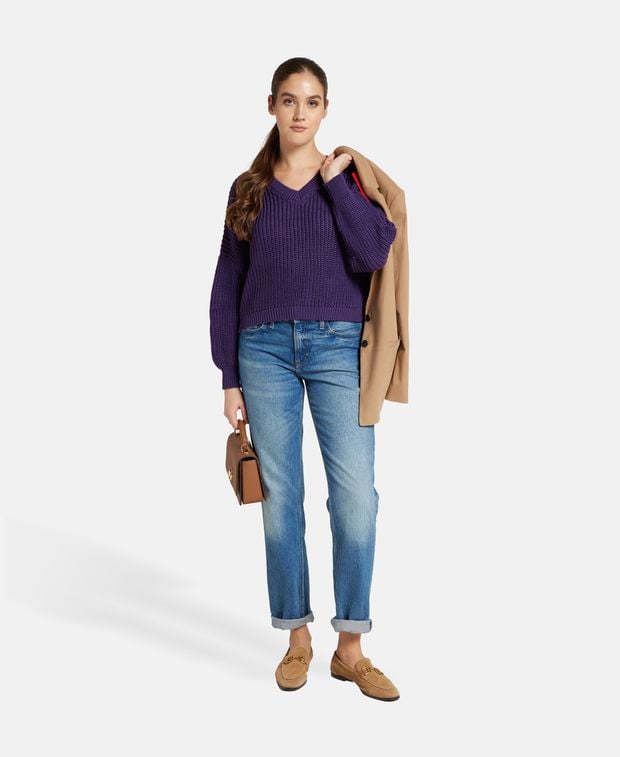 Langarmpullover