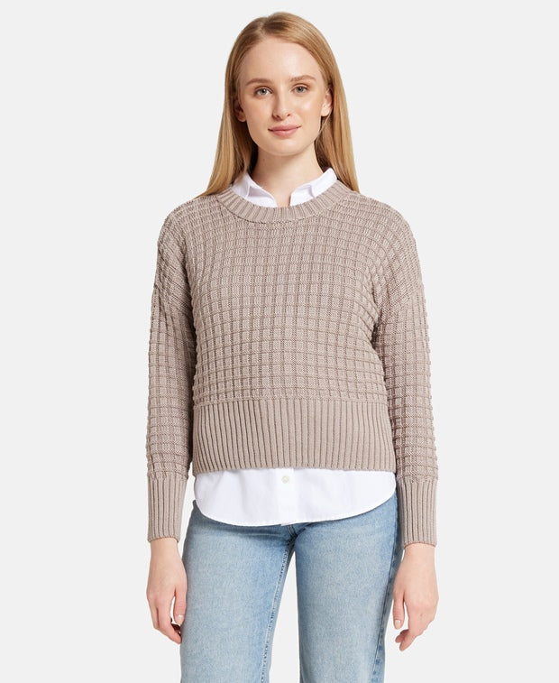 Langarmpullover