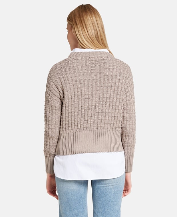 Langarmpullover