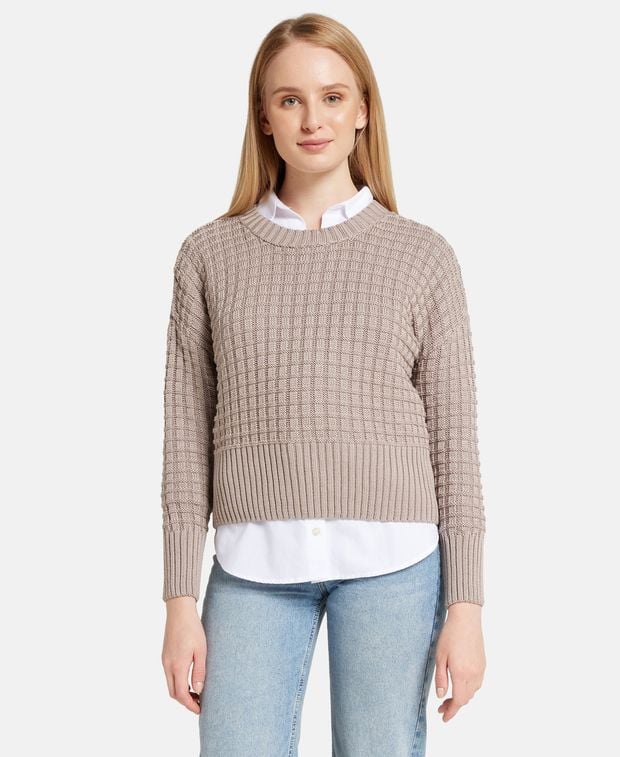 Langarmpullover