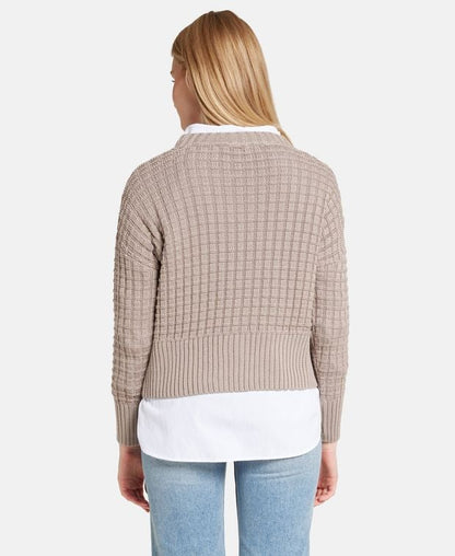 Langarmpullover