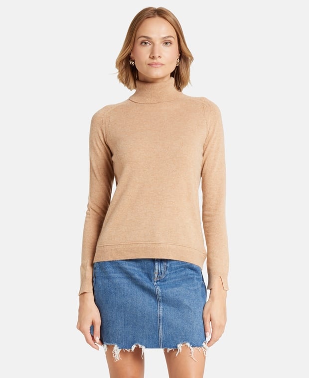 Kaschmir Rollkragenpullover