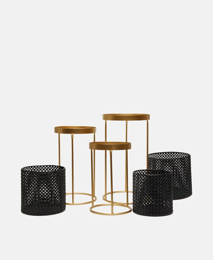 Blumentopf-Set, 3tlg.