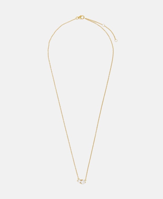 Halskette mit Diamantanhänger