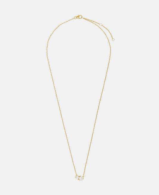 Halskette mit Diamantanhänger