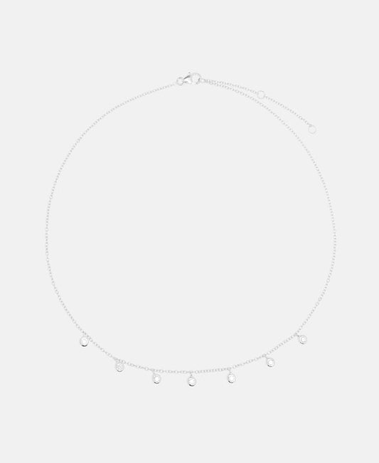 Halskette mit Diamantanhänger