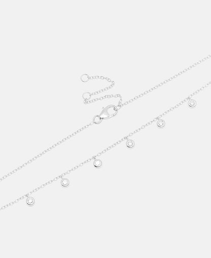 Halskette mit Diamantanhänger
