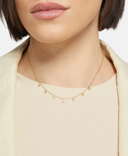 Halskette mit Diamantanhänger
