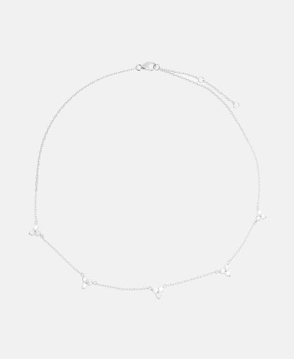 Halskette mit Diamantanhänger