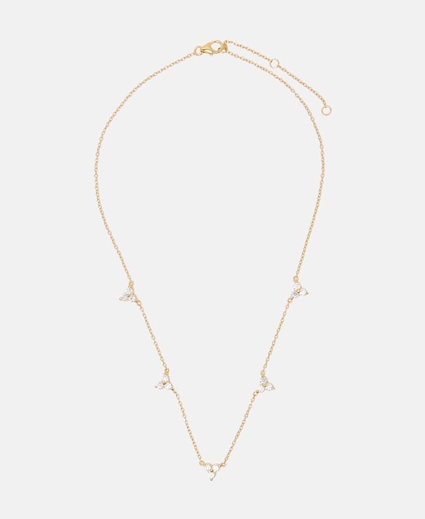 Halskette mit Diamantanhänger