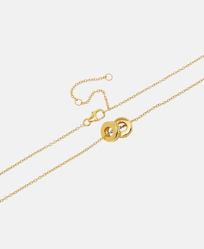 Halskette mit Diamantanhänger