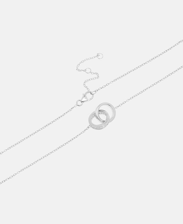 Halskette mit Diamantanhänger