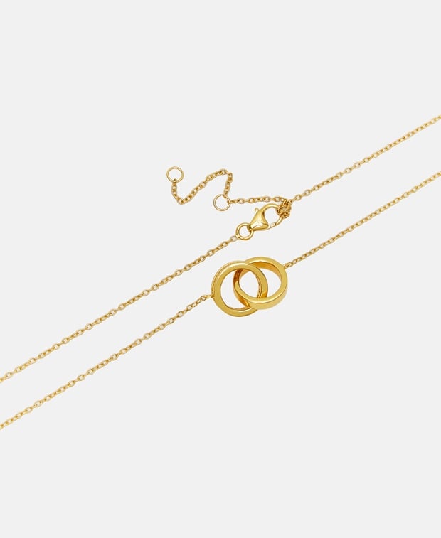 Halskette mit Diamantanhänger