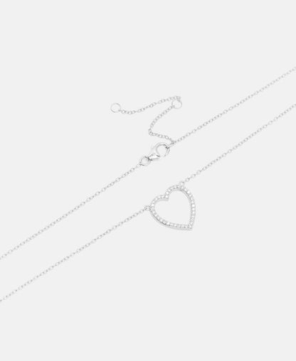 Halskette mit Diamantanhänger