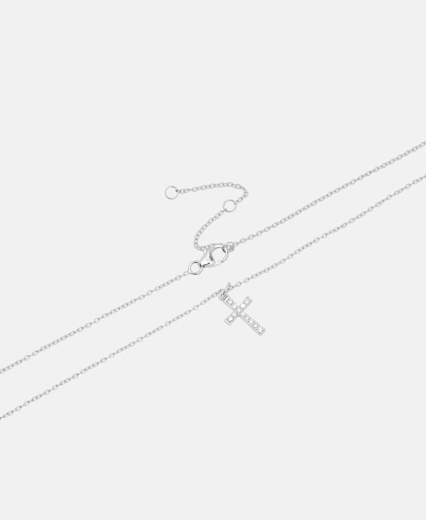 Halskette mit Diamantanhänger