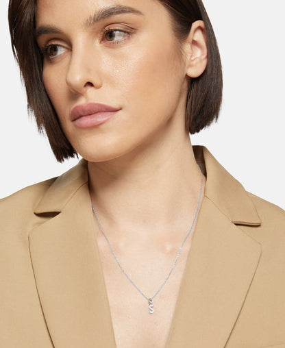 Halskette mit Diamantanhänger