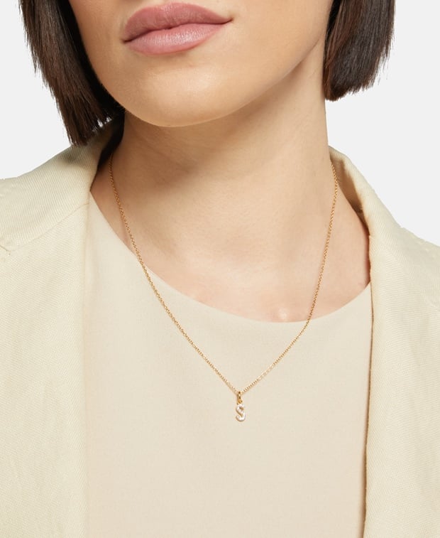 Halskette mit Diamantanhänger