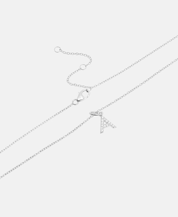 Halskette mit Diamantanhänger