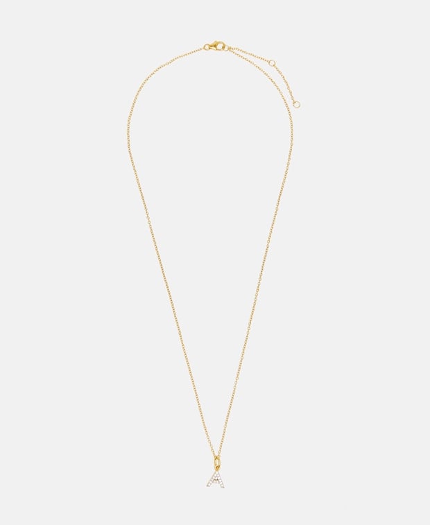 Halskette mit Diamantanhänger