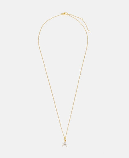 Halskette mit Diamantanhänger