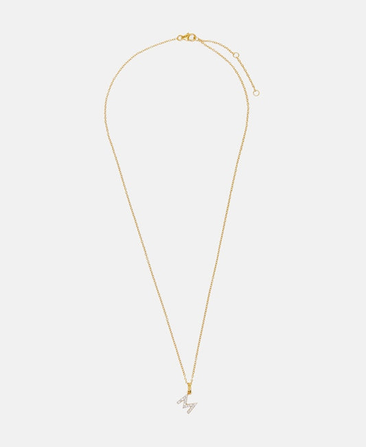 Halskette mit Diamantanhänger