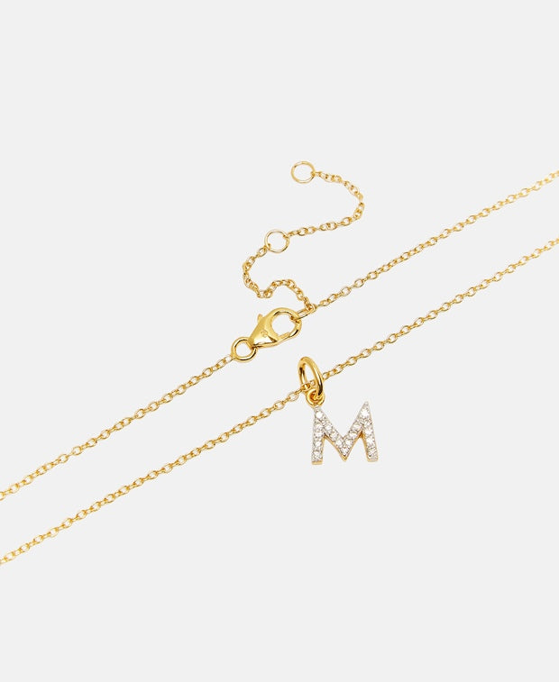 Halskette mit Diamantanhänger