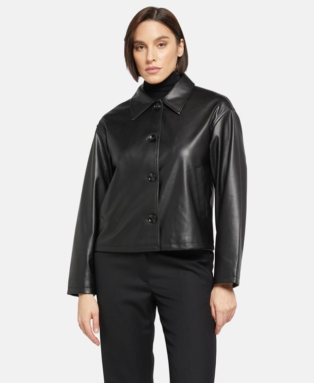 Kunstleder Jacke