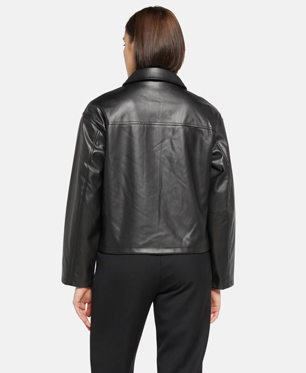 Kunstleder Jacke