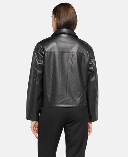 Kunstleder Jacke