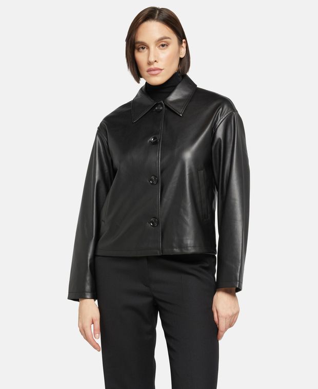Kunstleder Jacke