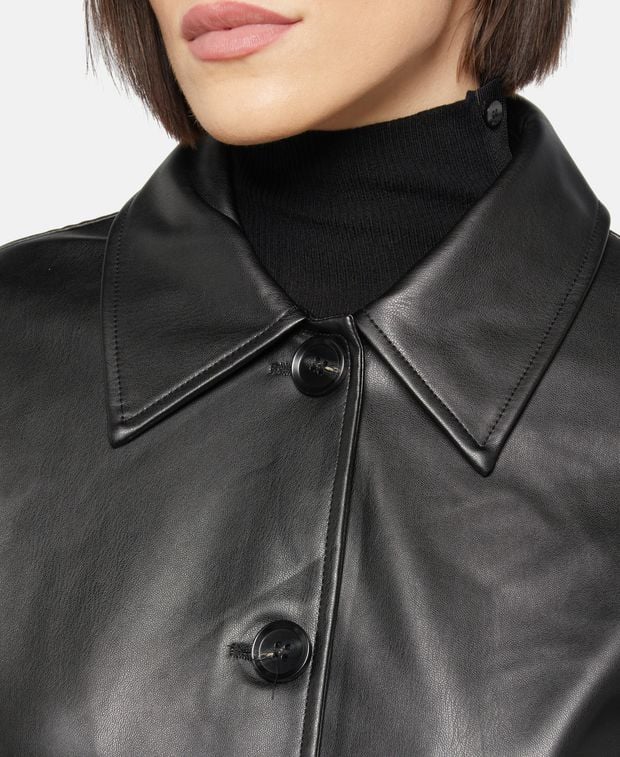 Kunstleder Jacke