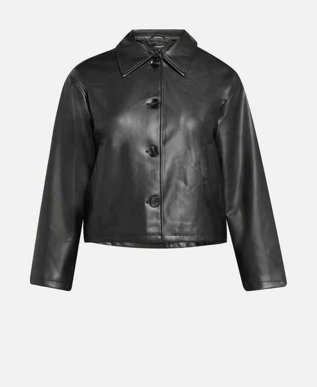 Kunstleder Jacke